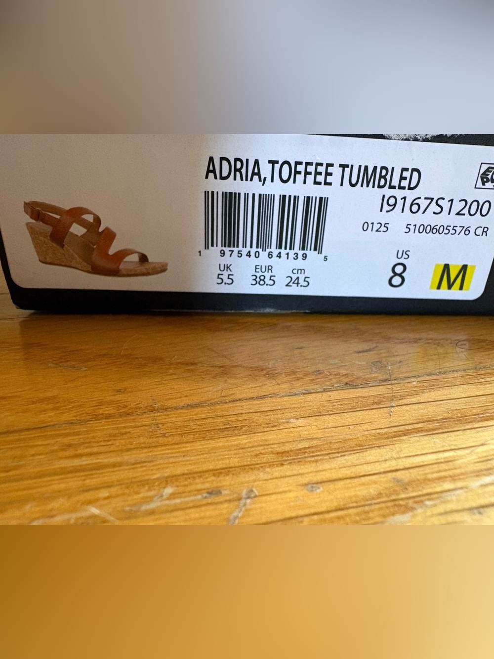 Naturalizer “Adria” wedge sandals, NWT - Picture 8 of 8